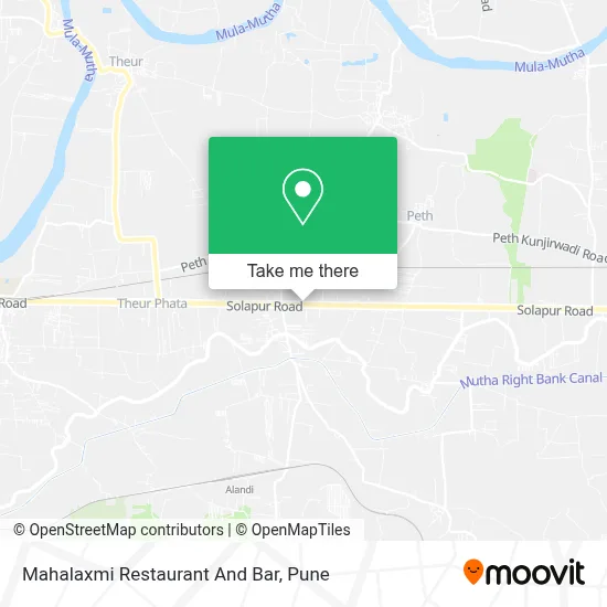 Mahalaxmi Restaurant And Bar map