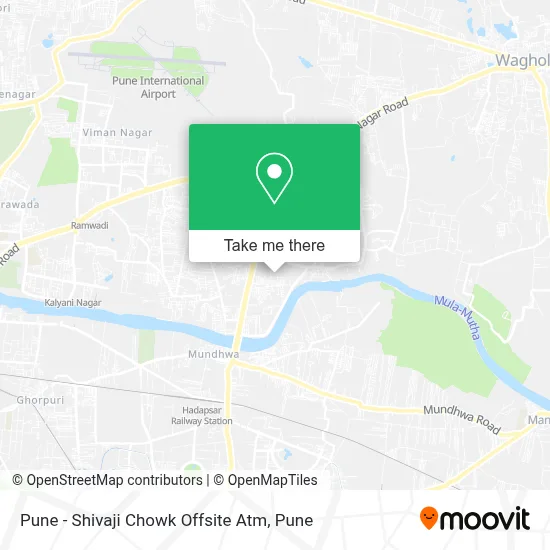 Pune - Shivaji Chowk Offsite Atm map