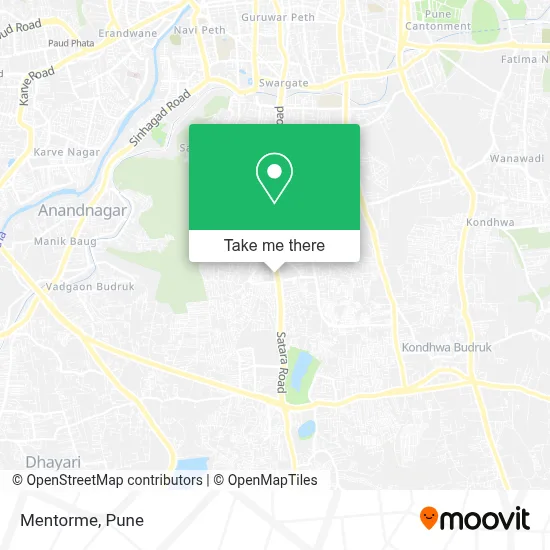 Mentorme map