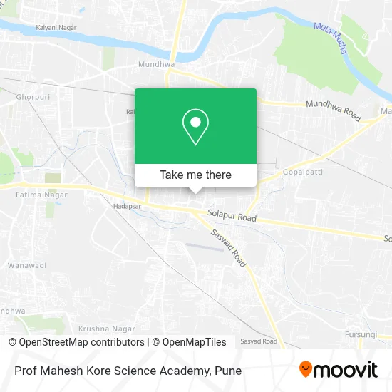 Prof Mahesh Kore Science Academy map