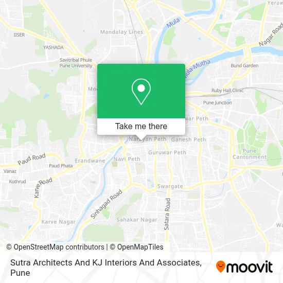 Sutra Architects And KJ Interiors And Associates map
