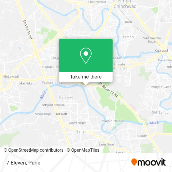 7 Eleven map