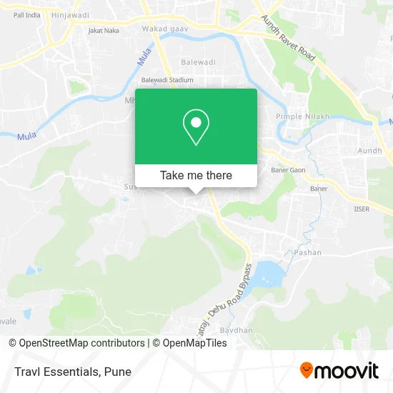 Travl Essentials map