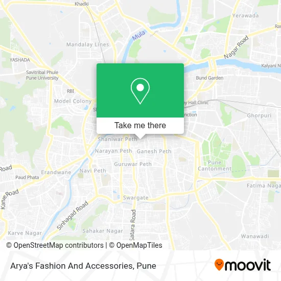 Arya's Fashion And Accessories map