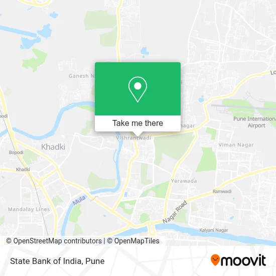 State Bank Of India map