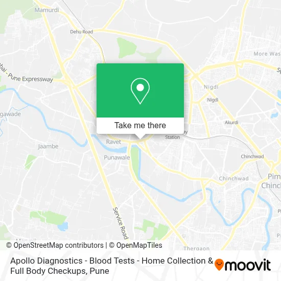 Apollo Diagnostics - Blood Tests - Home Collection & Full Body Checkups map