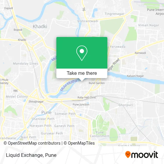 Liquid Exchange map