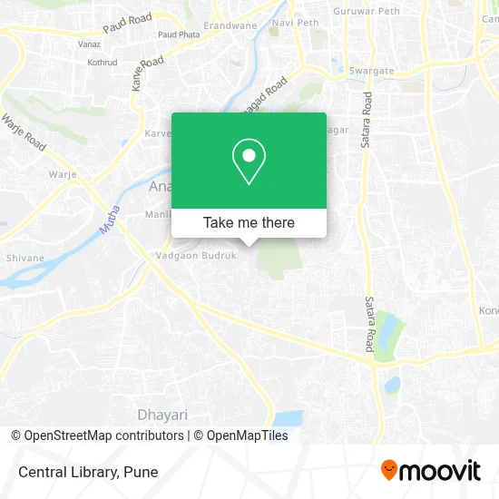 Central Library map