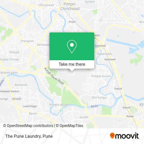 The Pune Laundry map