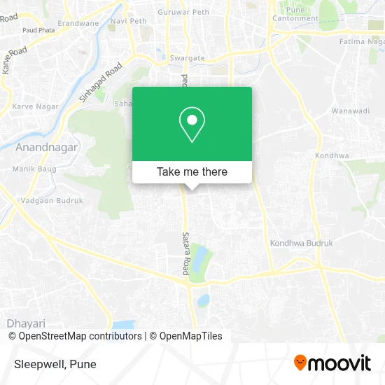 Sleepwell map