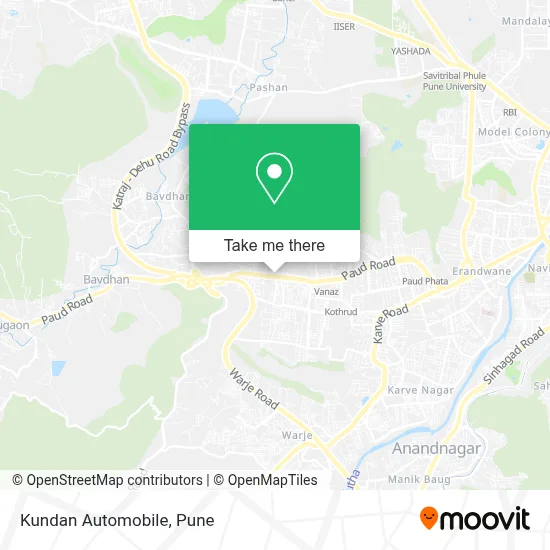 Kundan Automobile map