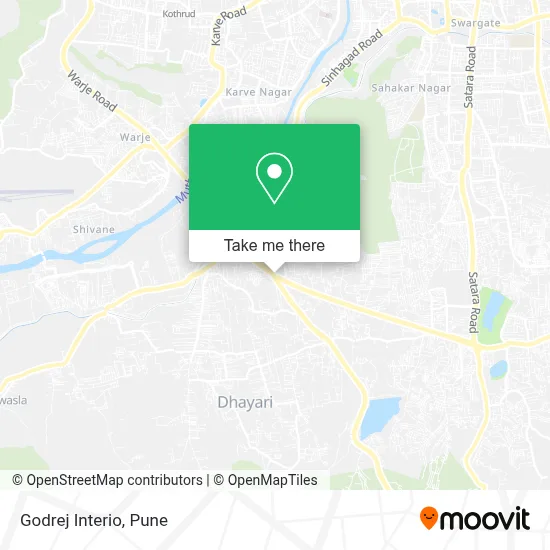 Godrej Interio map