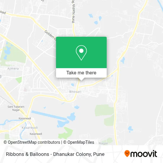 Ribbons & Balloons - Dhanukar Colony map