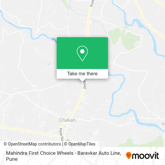 Mahindra First Choice Wheels - Baravkar Auto Line map