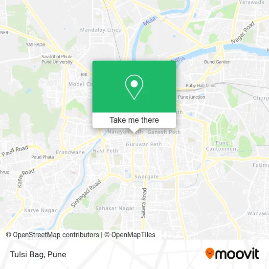 Tulsi Bag map