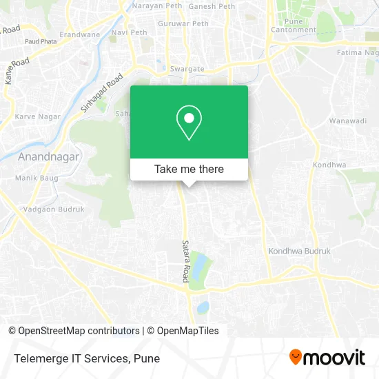 Telemerge IT Services map