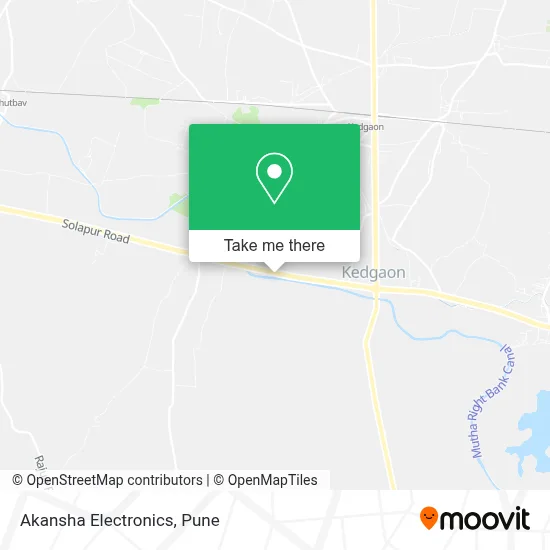 Akansha Electronics map