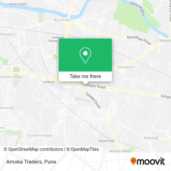Amoka Traders map