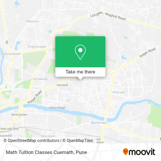 Math Tuition Classes Cuemath map