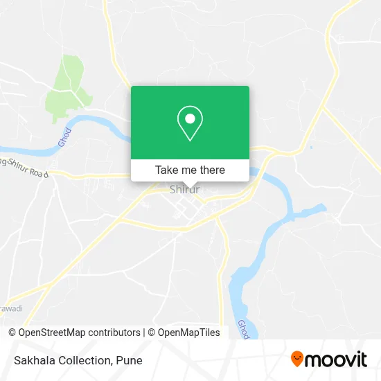 Sakhala Collection map