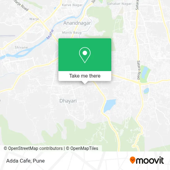 Adda Cafe map