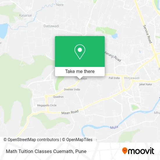 Math Tuition Classes Cuemath map