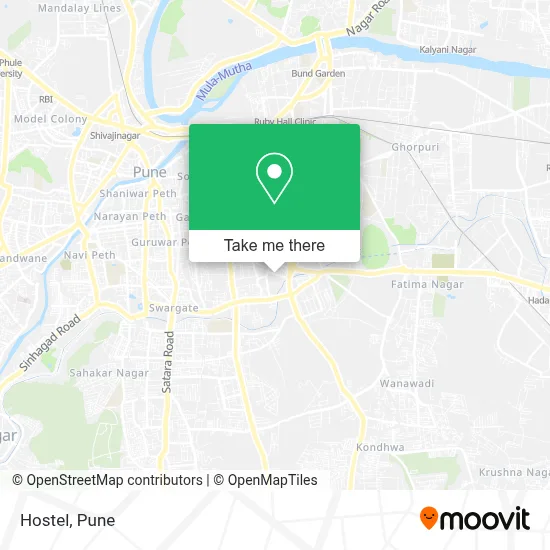 Hostel map