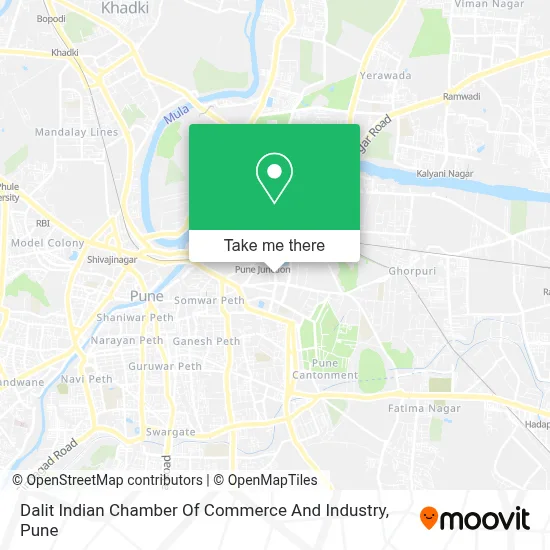 Dalit Indian Chamber Of Commerce And Industry map