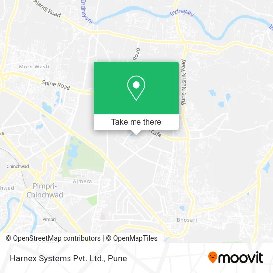 Harnex Systems Pvt. Ltd. map