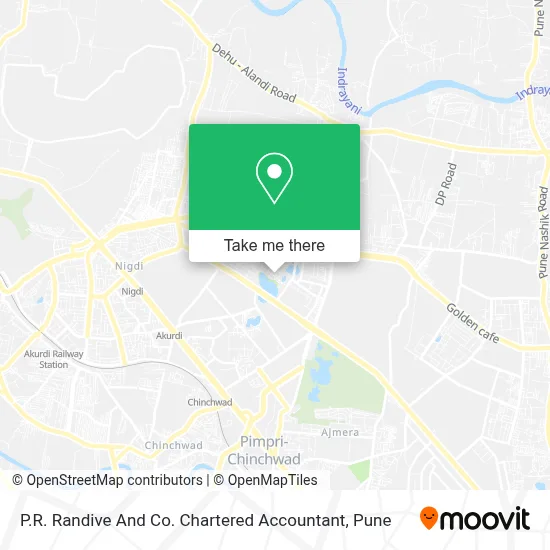 P.R. Randive And Co. Chartered Accountant map