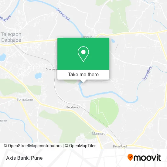 Axis Bank map