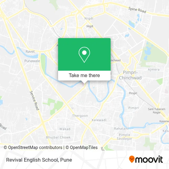 Revival English School map