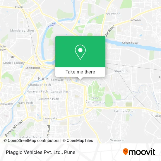 Piaggio Vehicles Pvt. Ltd. map