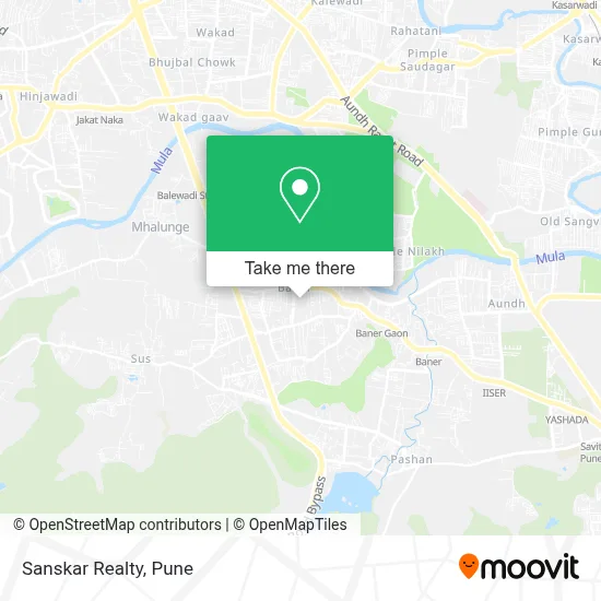 Sanskar Realty map