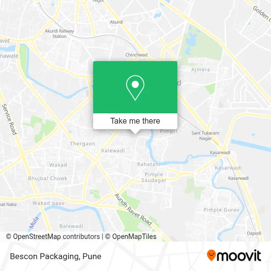 Bescon Packaging map