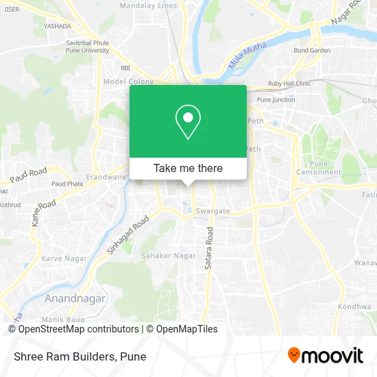Shree Ram Builders map