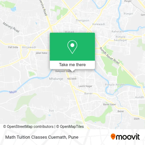Math Tuition Classes Cuemath map