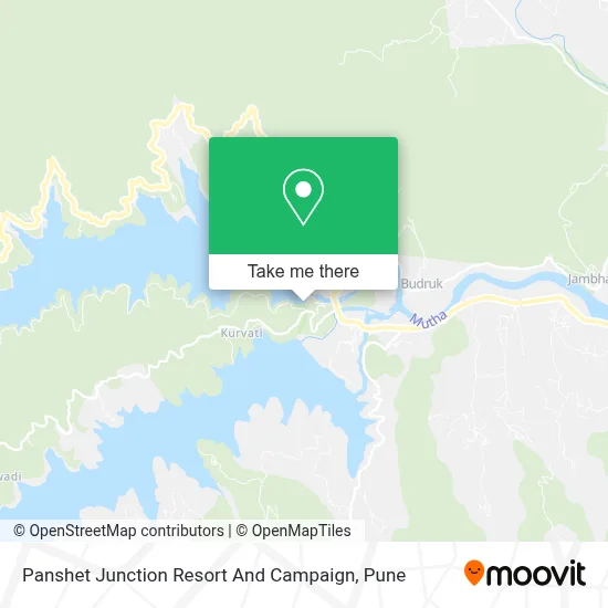 Panshet Junction Resort And Campaign map