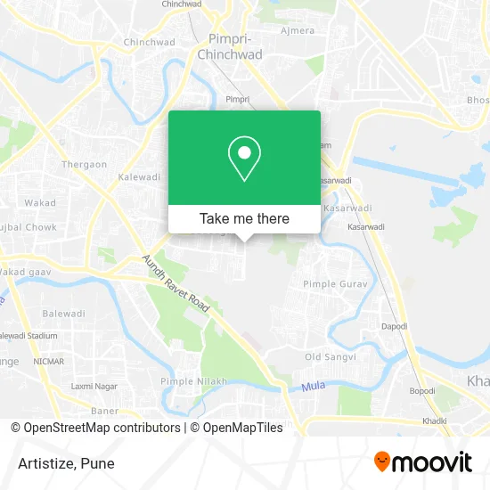 Artistize map