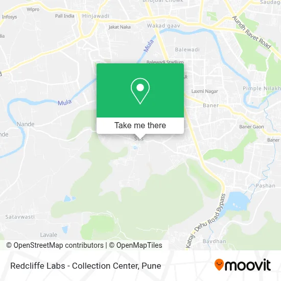Redcliffe Labs - Collection Center map