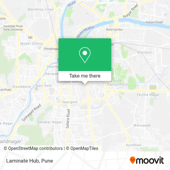 Laminate Hub map
