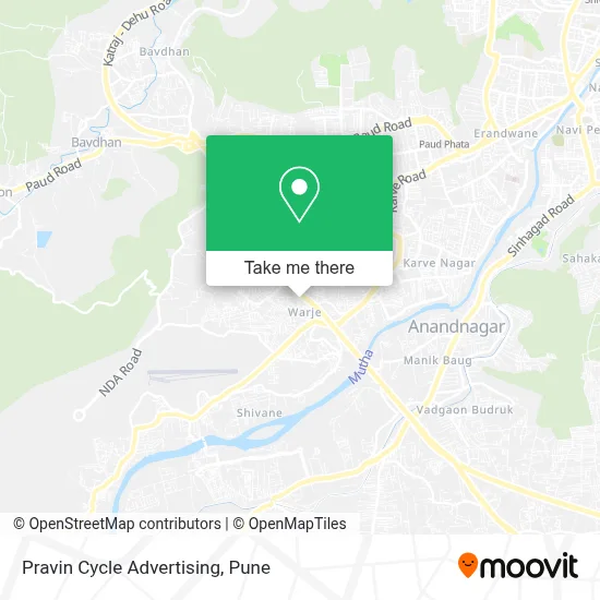 Pravin Cycle Advertising map
