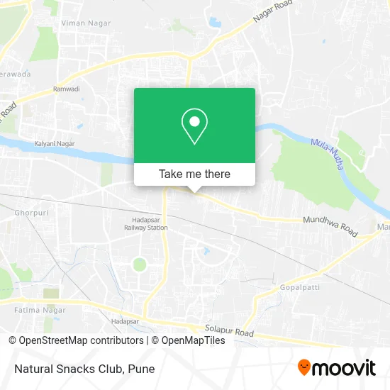 Natural Snacks Club map