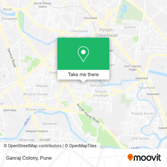 Ganraj Colony map
