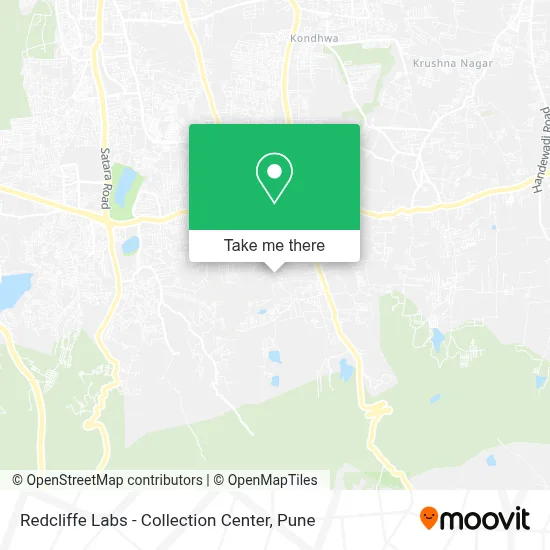 Redcliffe Labs - Collection Center map