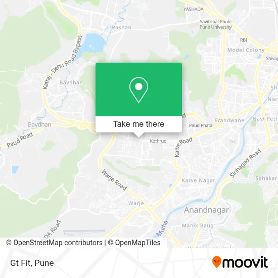 Gt Fit map
