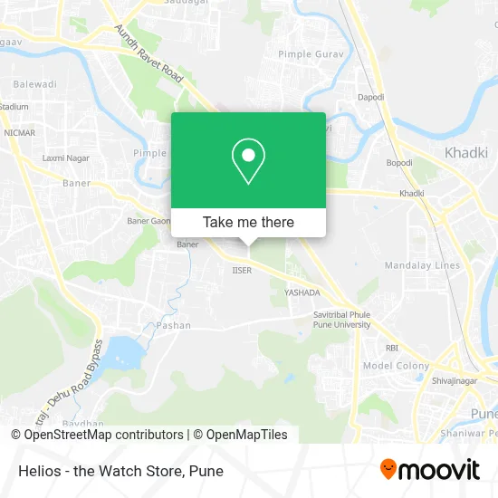 Helios - the Watch Store map
