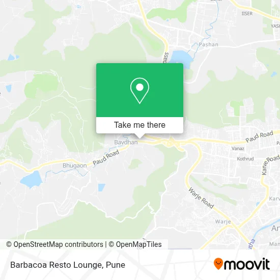 Barbacoa Resto Lounge map