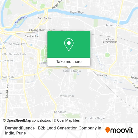 Demandfluence - B2b Lead Generation Company In India map