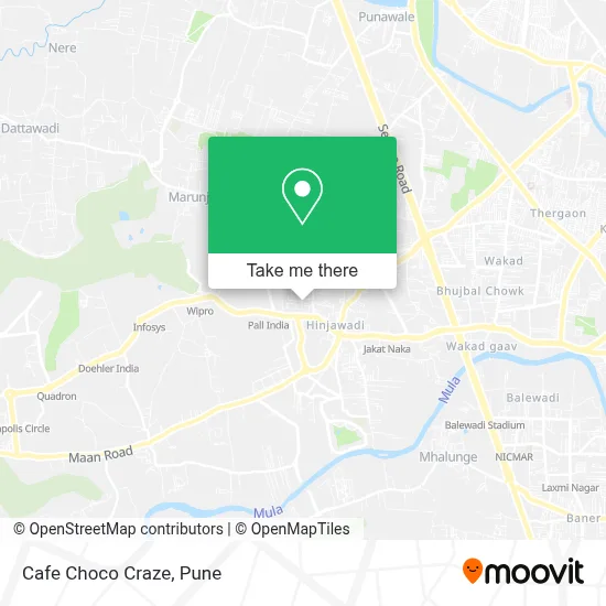 Cafe Choco Craze map